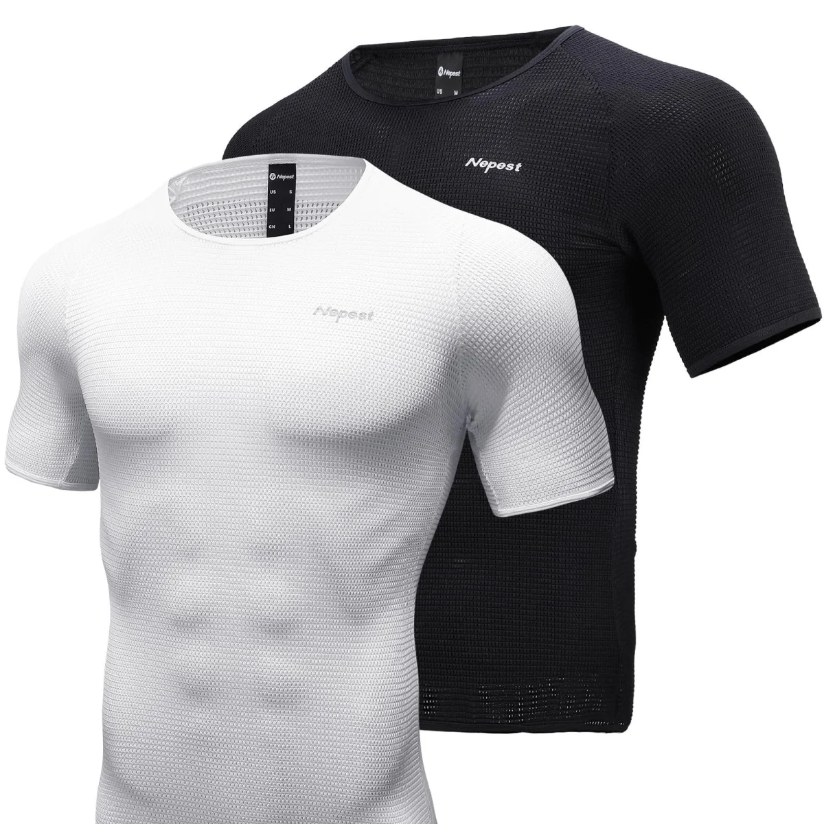 Short Sleeve Base Layer, 2 Pack