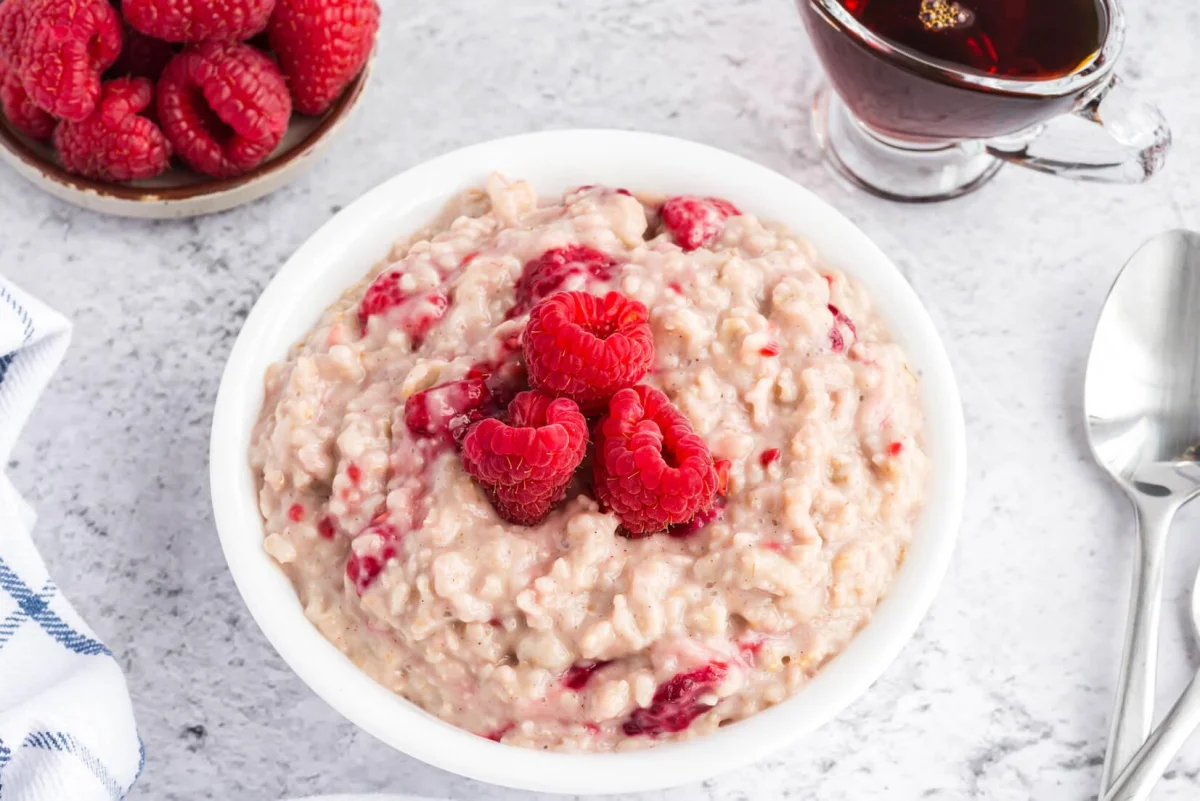 Pink Raspberry Oatmeal