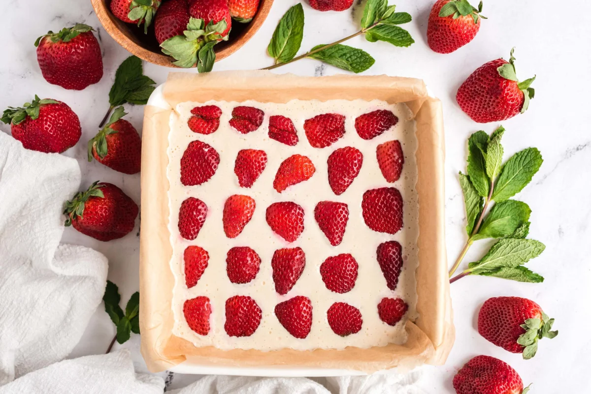 Strawberry Shortcake Bars