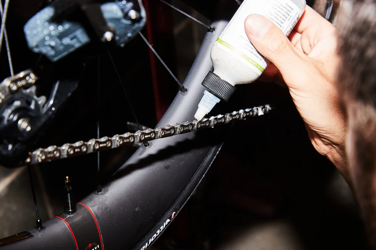 cleaning and lubing chains cleaning and lubing chains